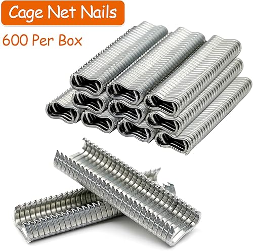 Miniatura 5 de Juego de alicates de anillo de cerdo para tapicería automática tipo M, alicates de anillo de uñas con 2400 clavos, clips y alicates de alambre de