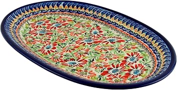 Polish Pottery Market Serving Platter