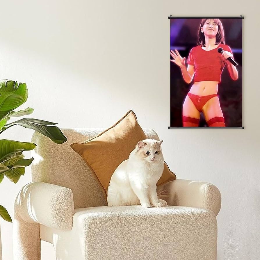 森高千里　タペストリー　壁掛け　新品 Amazon.co.jp: 森高千里 タペストリー、絵画、ポスター、壁紙