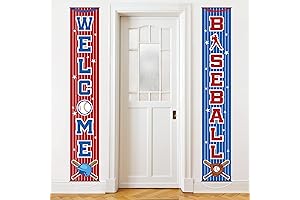 Baseball Party Decorations Baseball Opening Day Porch Sign Banner