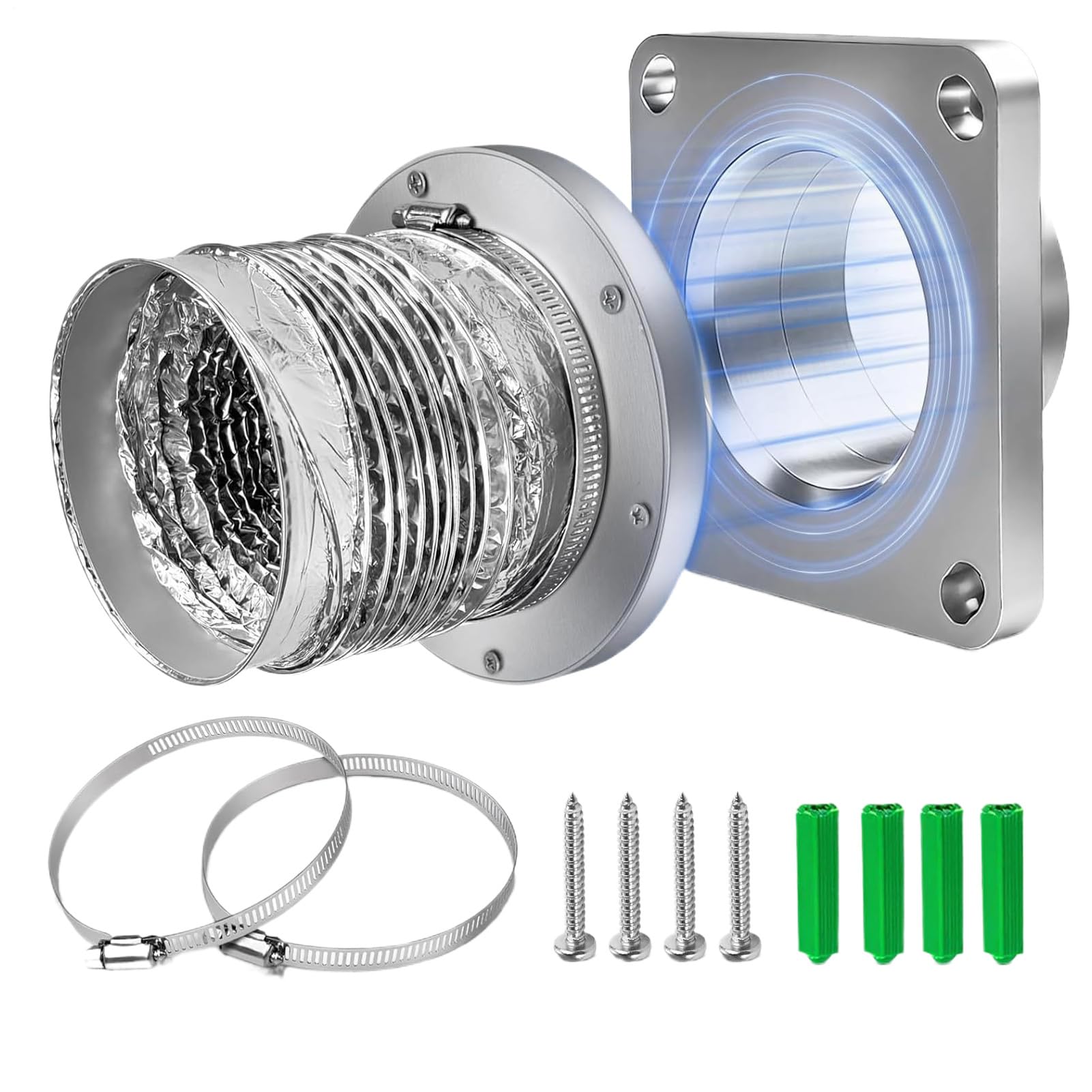 Adaptateur pour tuyau d'évacuation de sèche-linge robuste et étanche