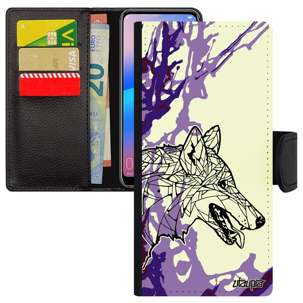 Coque Redmi Note 8 Pro loup ethnique idéale pour vos randonnées