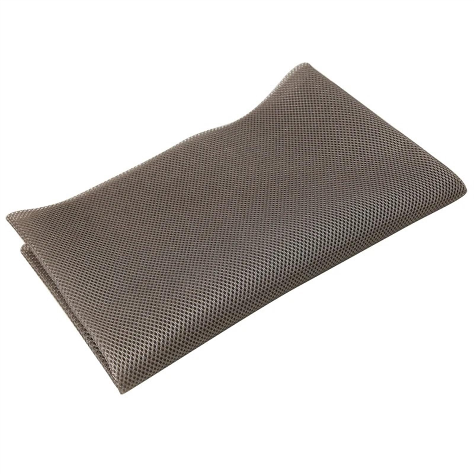 Tela de Malla para Altavoces，Tela Antipolvo Rejilla de Altavoz de Tela, Malla Transpirable 3D elástica(1 Light Gray,160x90CM)