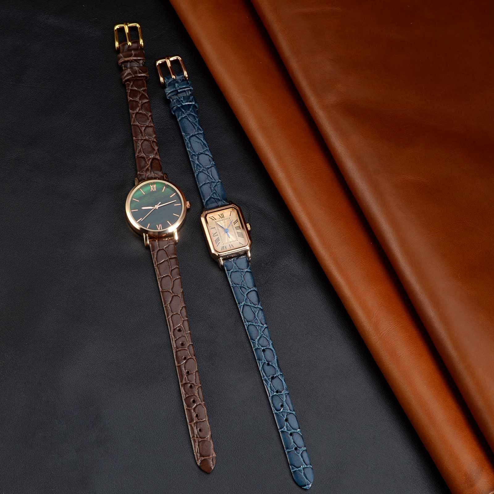 BISONSTRAP Bracelets de Montre en Cuir, Bandes de Remplacement 10mm-20mm