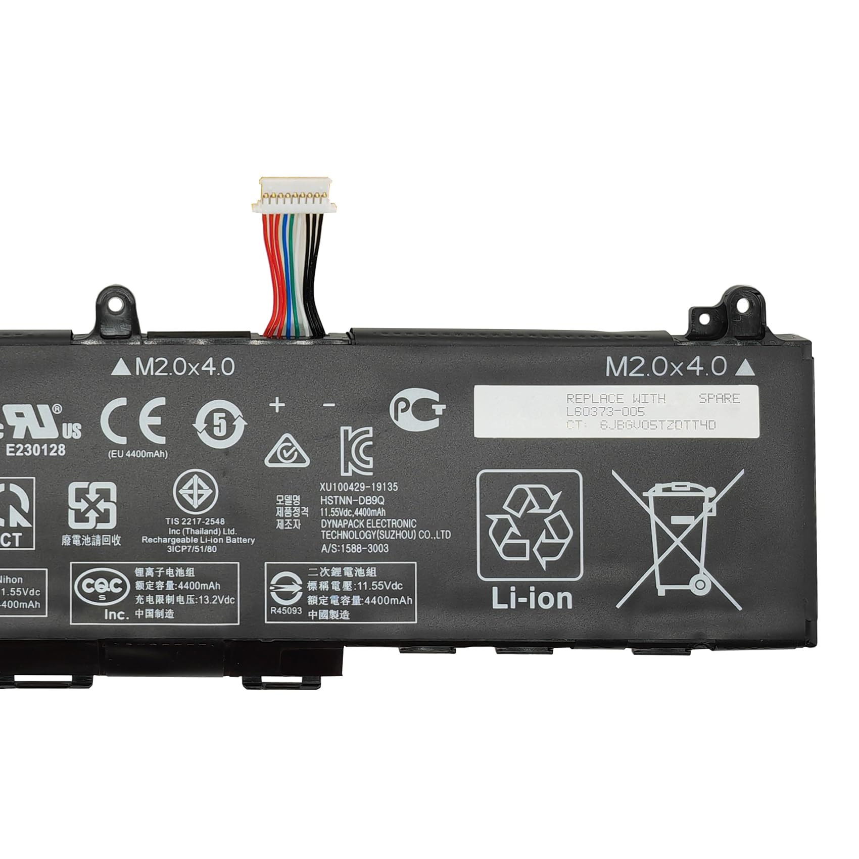 Amazon.com: FCZFCZ CC03XL Battery 53Wh Replacement for HP Probook