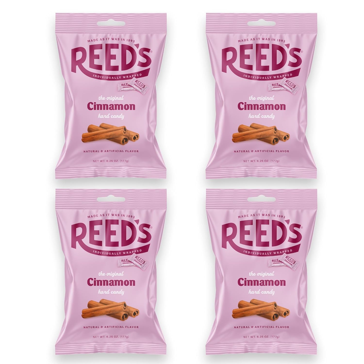 Reed’s Individually Wrapped Cinnamon Candy Traditional