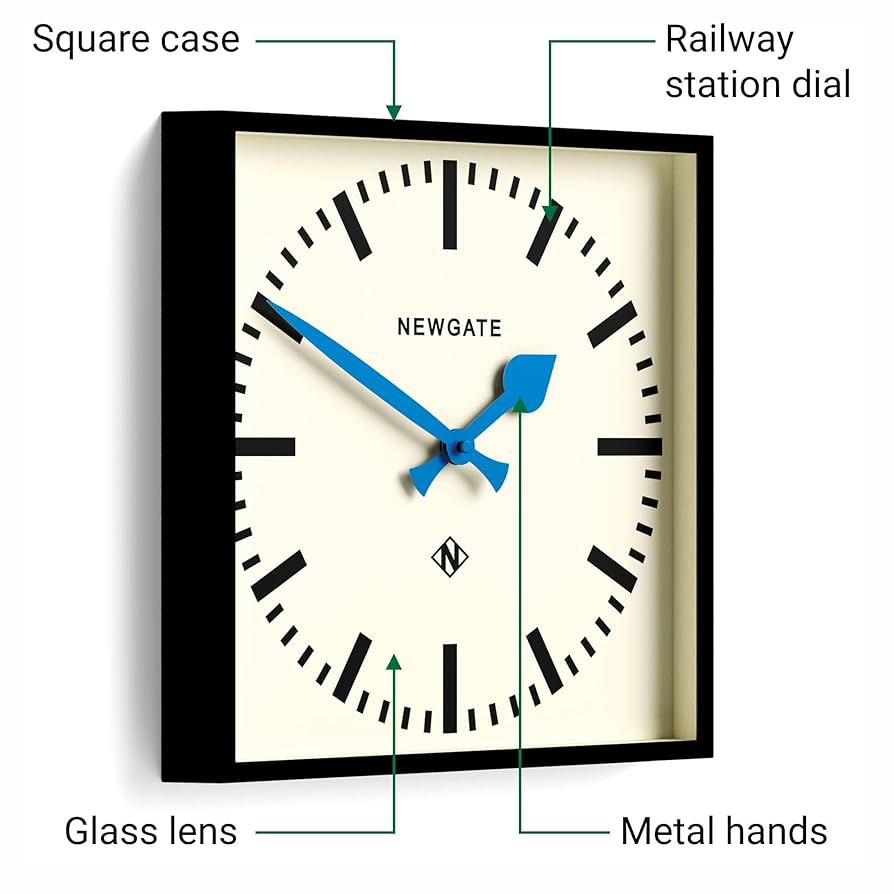 Amazon.co.jp: NEWGATE® ナンバーファイブ 壁掛け時計