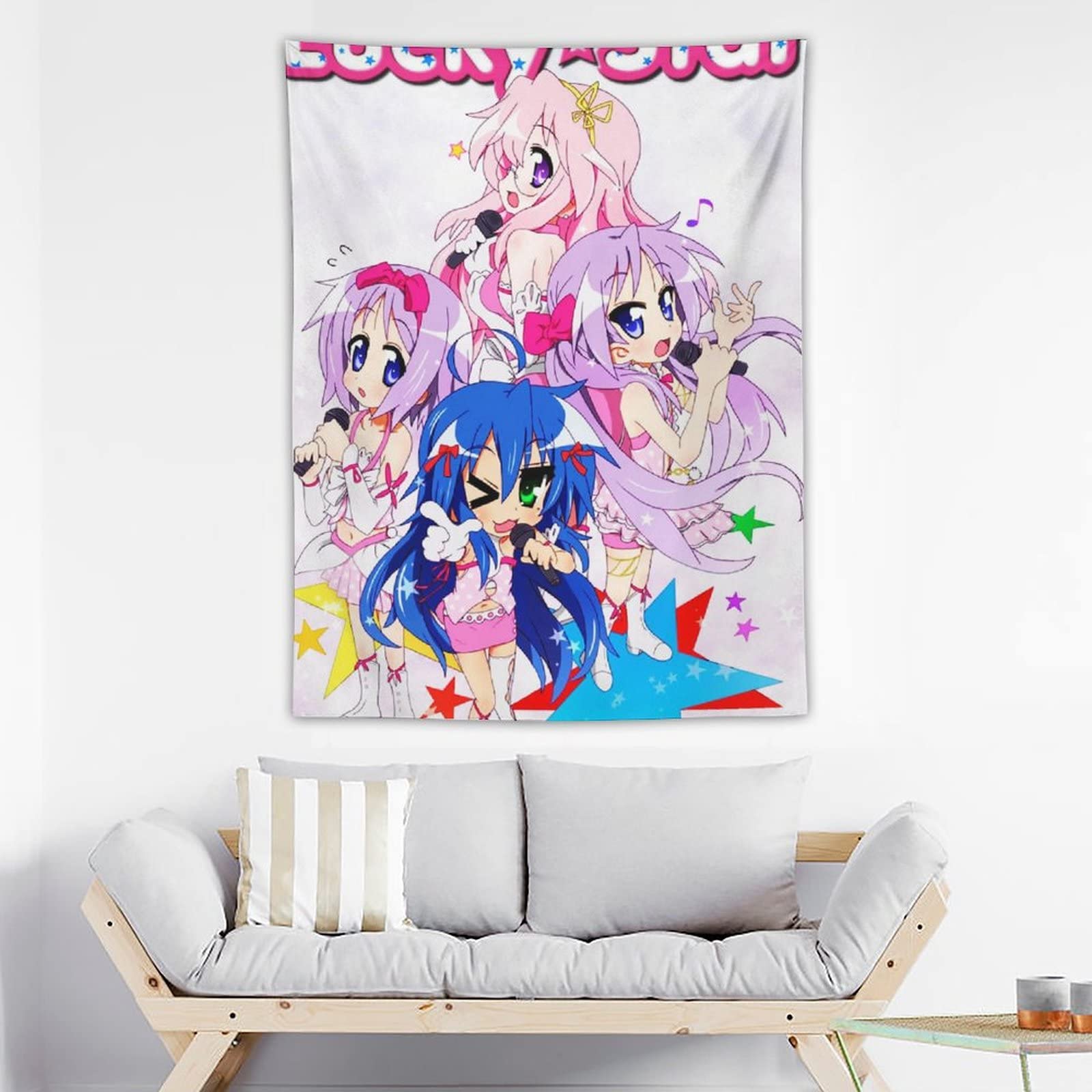 Amazon.com: Lucky Star Japanese Anime Poster Movie Poster Wall