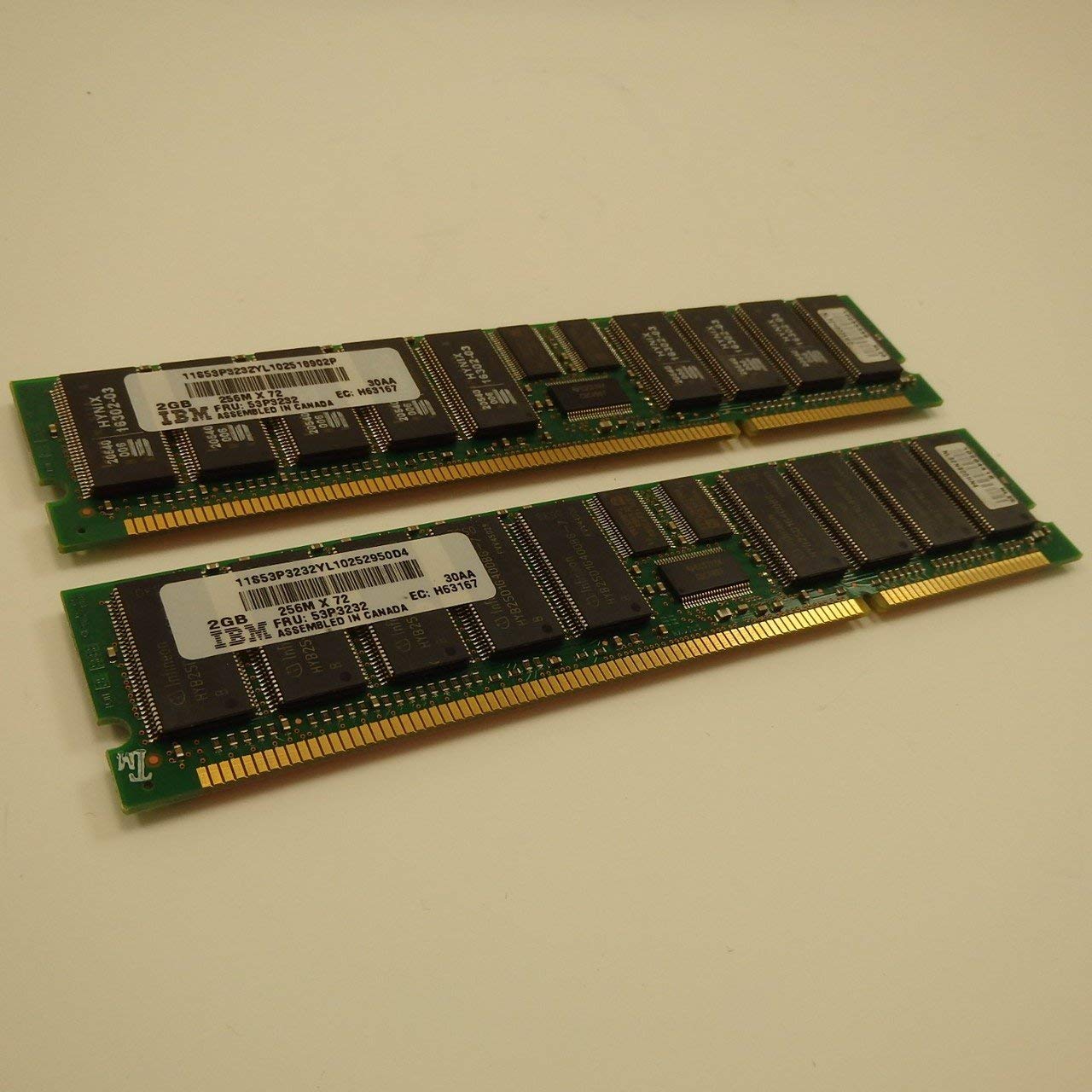 Amazon | IBM 8GB メモリキット 4x2GB 256Mx72 DDR1 SDRAM 53P3232