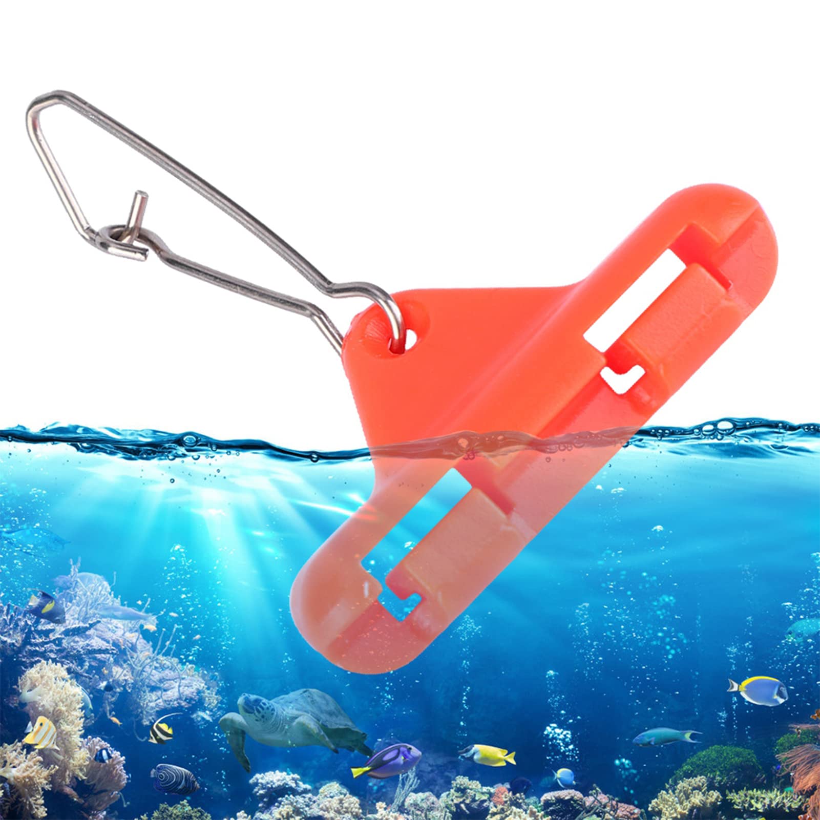 Chazcool Sinker Slides, 30PCS Zip Slider Boom, Fishing Sliders for Sinkers with Duo Lock Snaps, Professional Fishing Braid Line Sinker