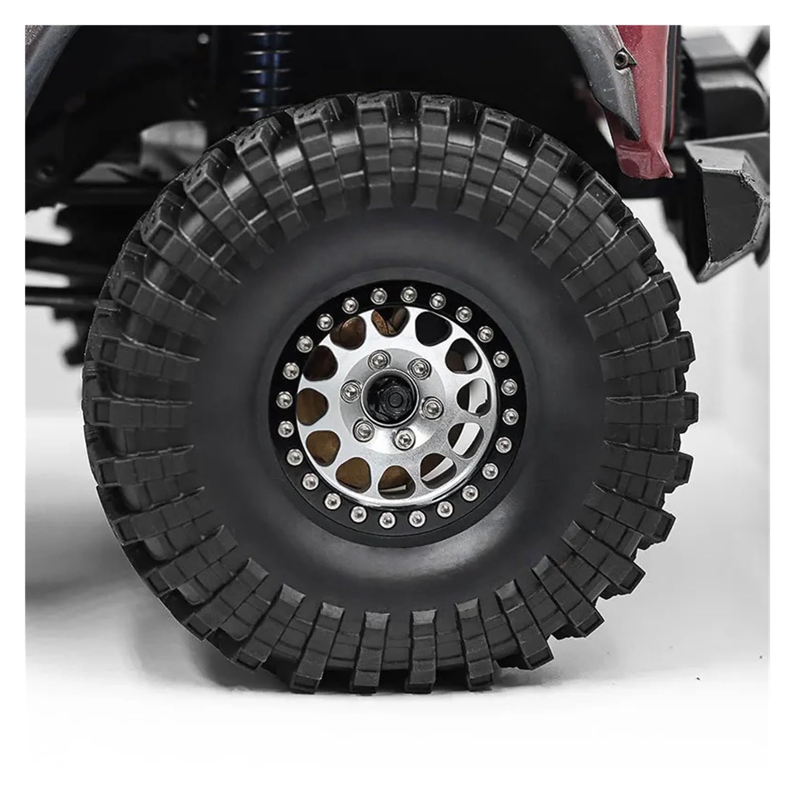 Accessori Rc Per SCX10 90046 D90 Per TRX4 Per TRX6 Scalatore 1.9 Pollici Pelle Pneumatico L'arrampicata RC Parti Di Automobili Modelli Giocattoli Ricambio Decorativi