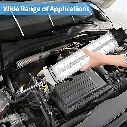 Miniatura 7 de Bomba extractora de líquidos automotriz de 500CC, jeringa manual para cambio de aceite con manguera de goma de 50cm, extractor manual de vacío por