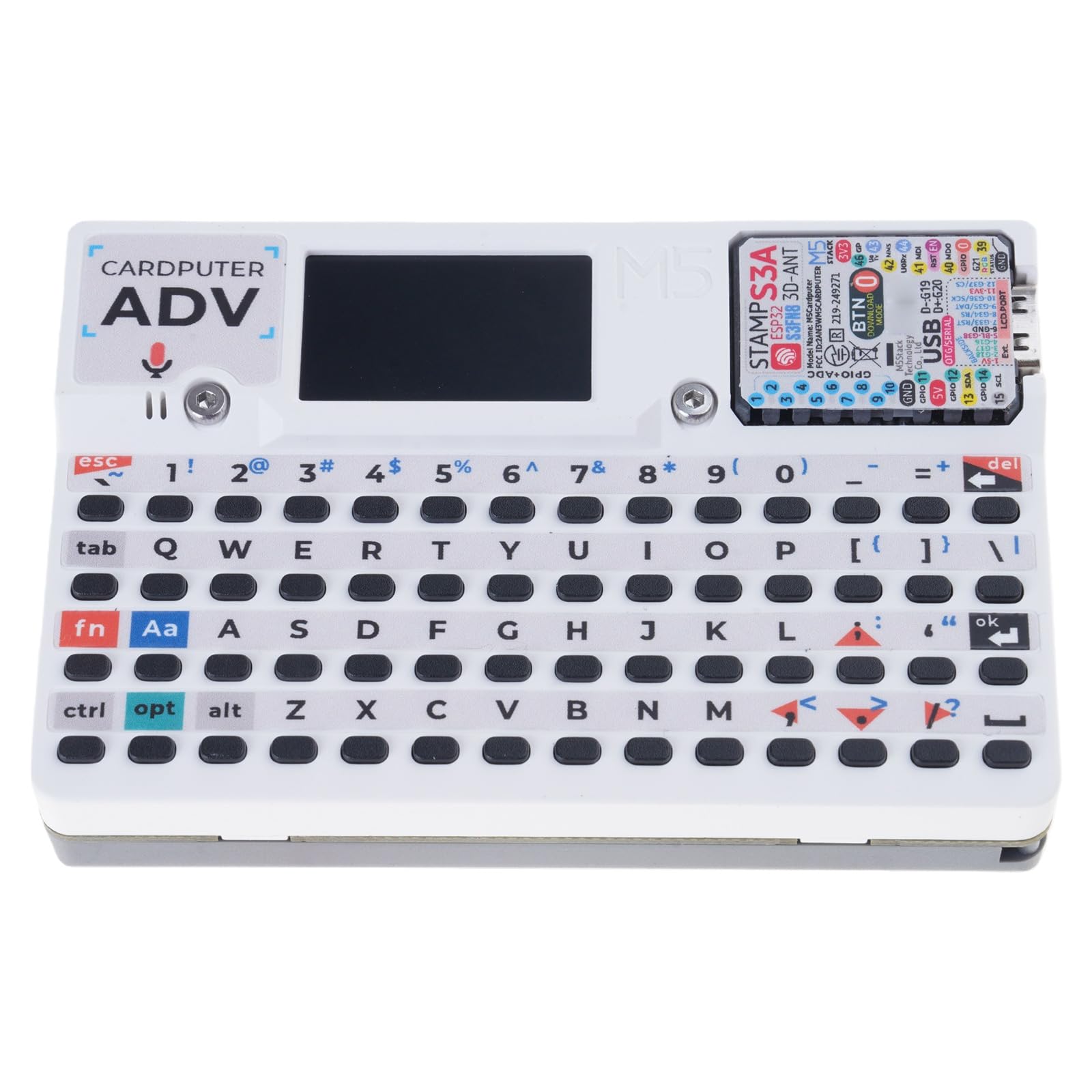 Cardputer Portatile Embedded Systems Scheda di Sviluppo 56 Schede Tastiere Microcontroller StampS3 Programmabile