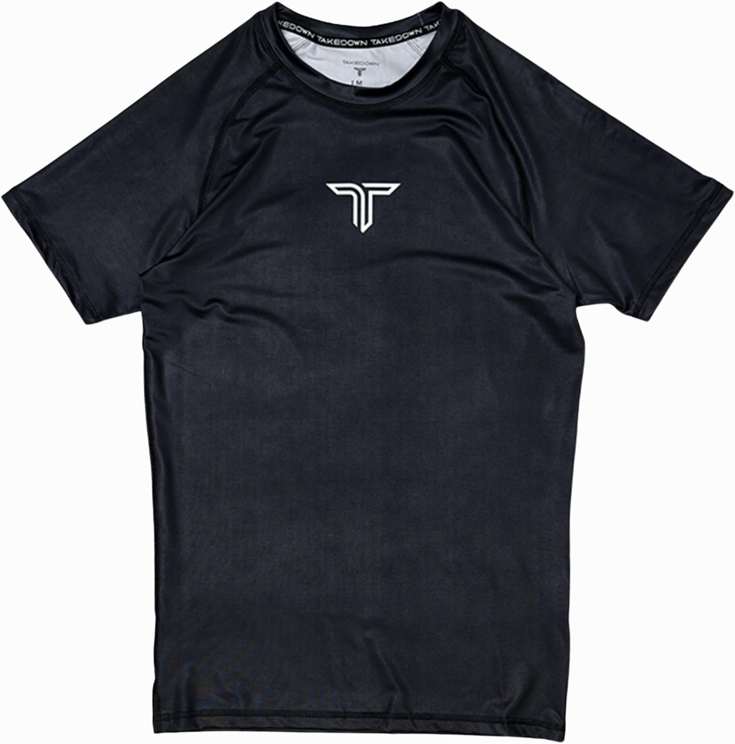 Takedown Short Sleeve Rashguard for Kids - Breathable Youth MMA Compression Shirt for Jiu Jitsu & Wrestling