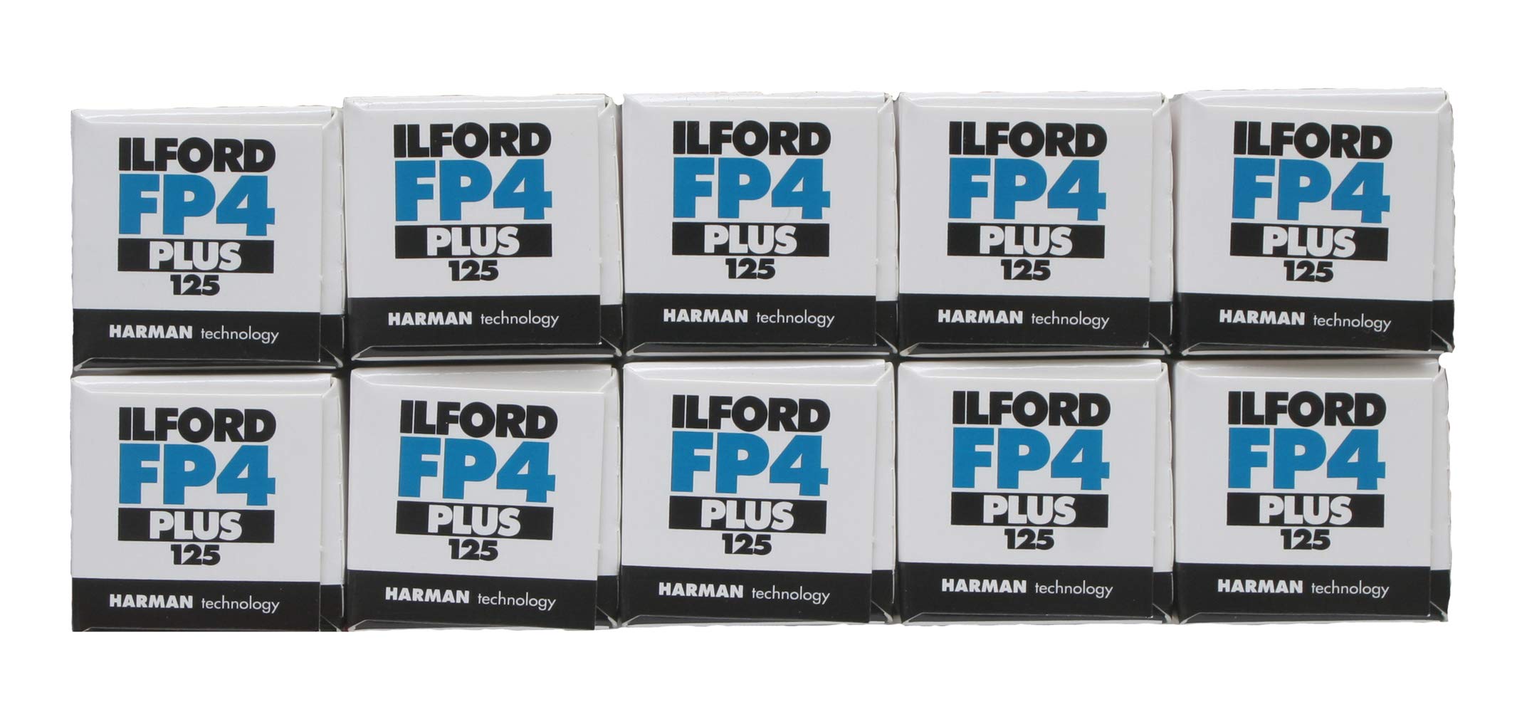 Ilford 4pm + Negro y Blanco película, 120/125 asa, Multipack de 10 [cámara]
