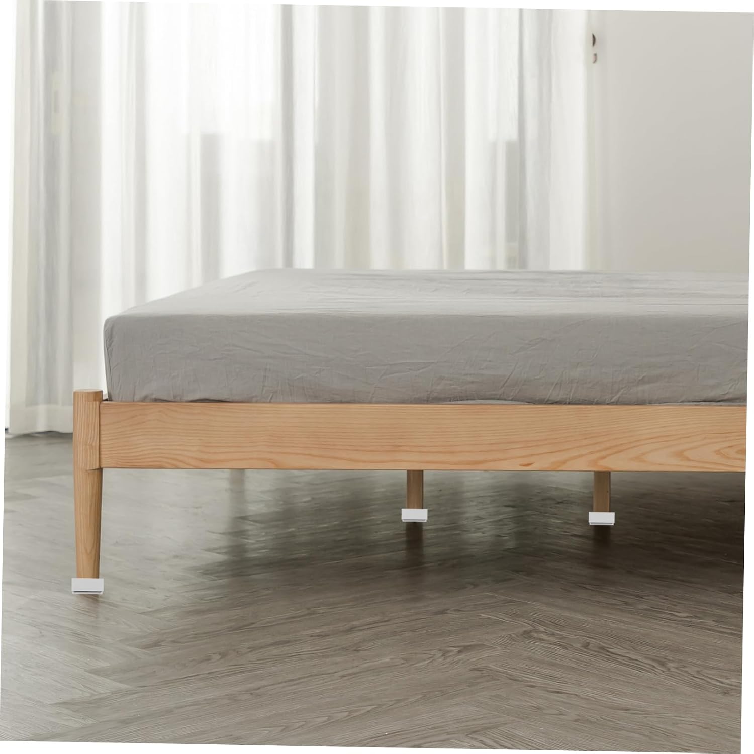 4pcs Stackable Furniture Height Extenders Riser Blocks for Beds Desks Chairs and Tables Stable Elevation for Enhanced Accessibility and Storage