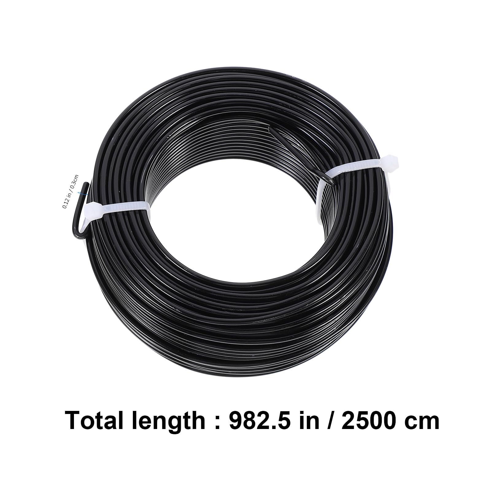 Alambre de Aluminio de 3 Mm para Bisutería y Manualidades, Rollo Flexible y Ligero Adecuado para Hacer Pulseras y Esculpir Joyas