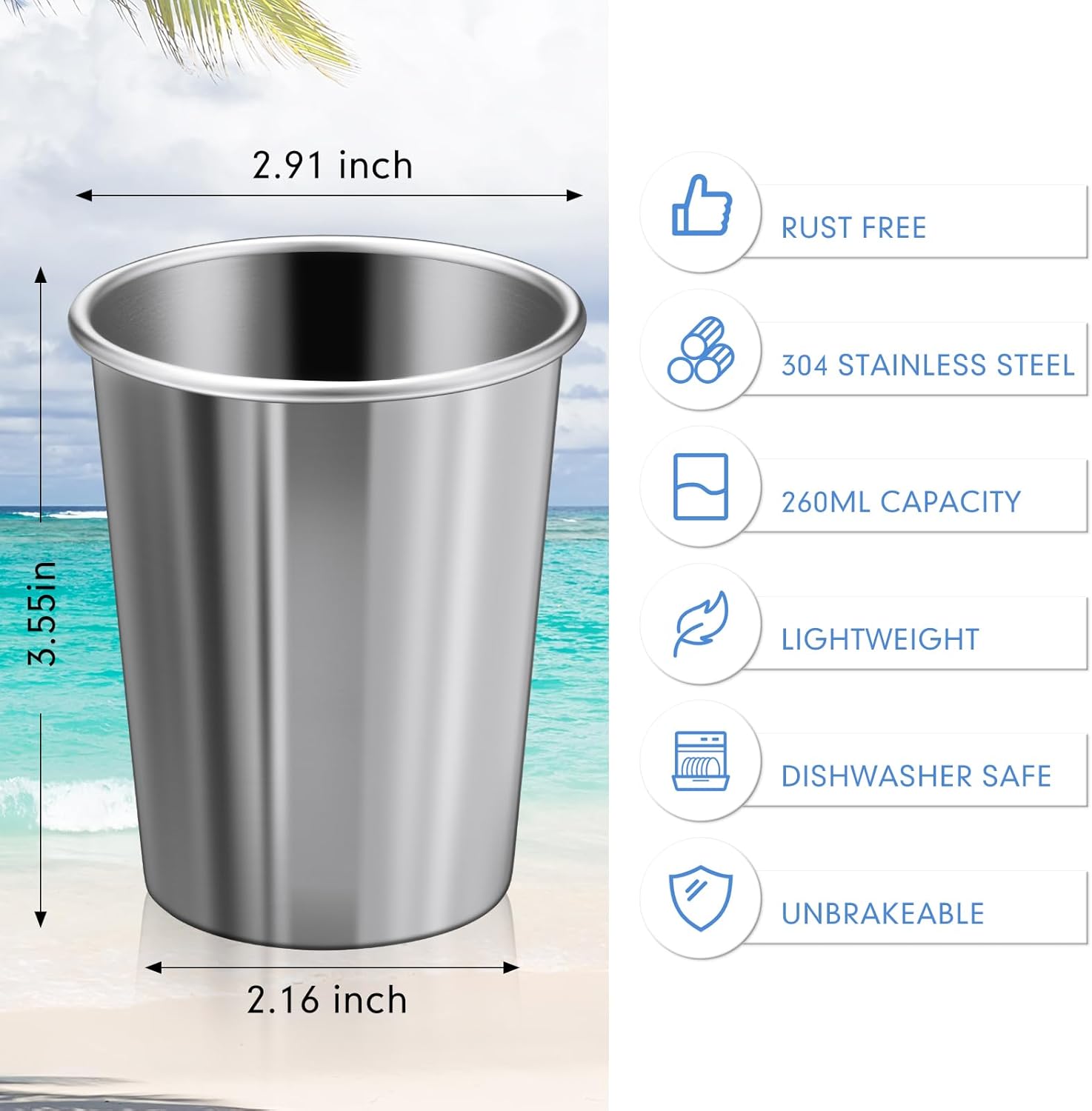 Unbreakable Elegance: Why the 30 Pack Stainless Steel Cups are a Must-Have for Every Occasion!