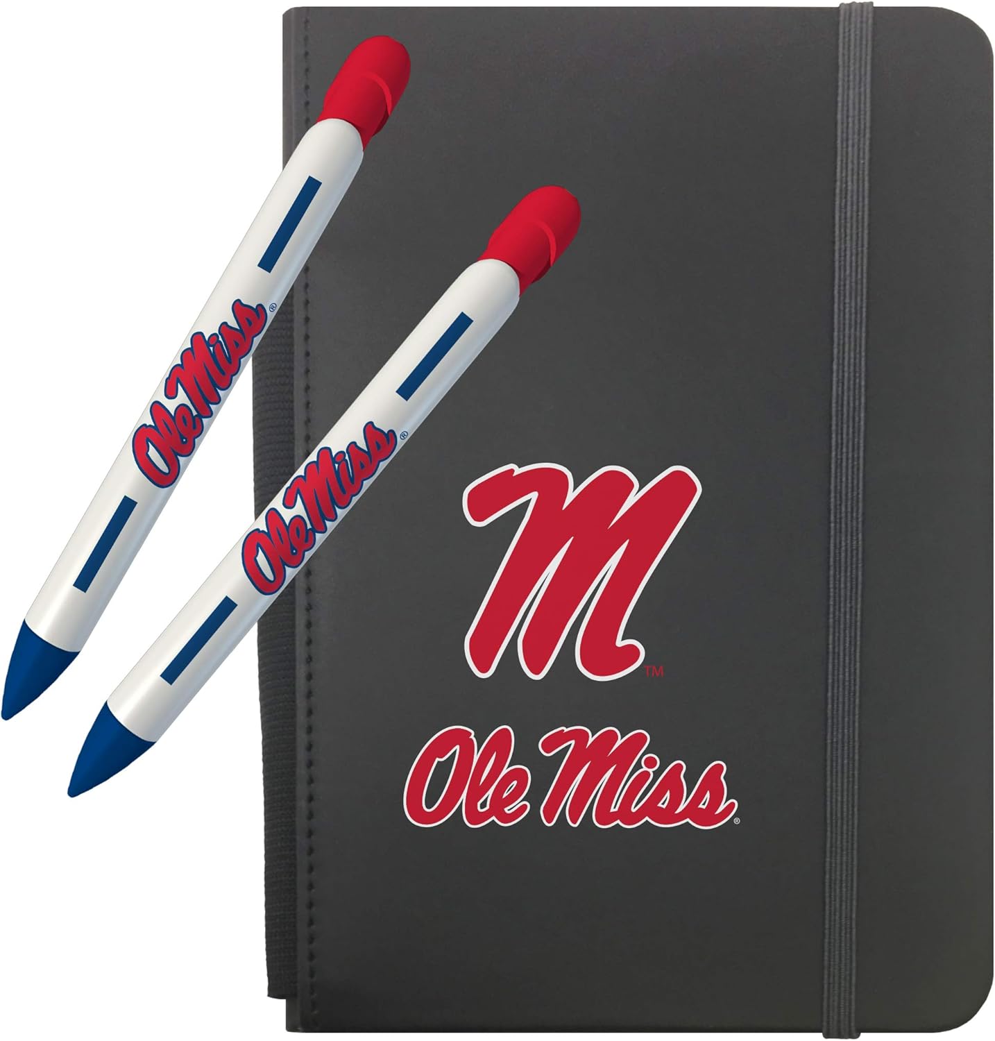 Greeting Pen Ole Miss 5" X 8.25" Notebook / 2 Pen Set (1214M2)
