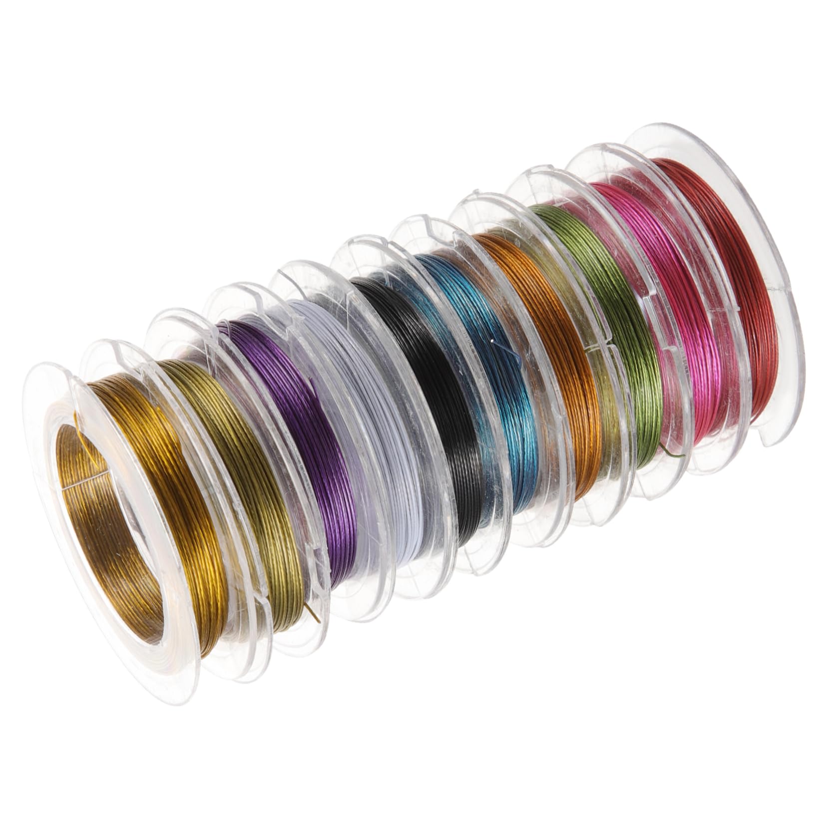 TEHAUX 4sets Rame Multi- Per Resistente All Per Collane e Accessori Adatto Per Artigianato e Creativi