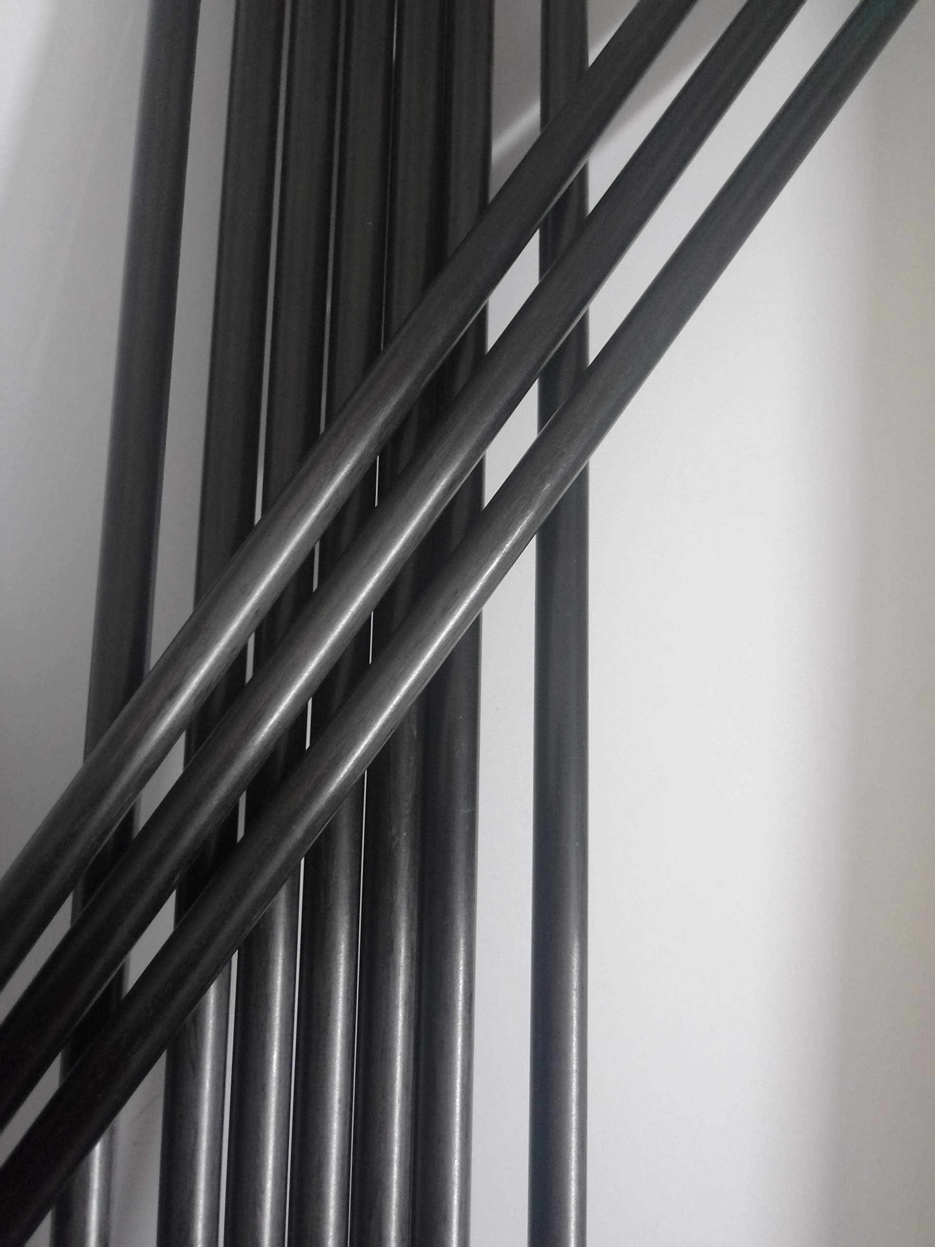 Carbon Fiber Rods 8mm Carbon Fiber Rods 400mm Length Matte Pole Carbon Fiber Rod for RC Airplane DIY Craft 1PCS