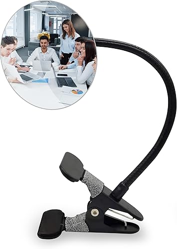 New Modtek - Espejo de seguridad con clip de alta definición, espejo de seguridad convexo para monitores de escritorio o en cualquier lugar (3.75