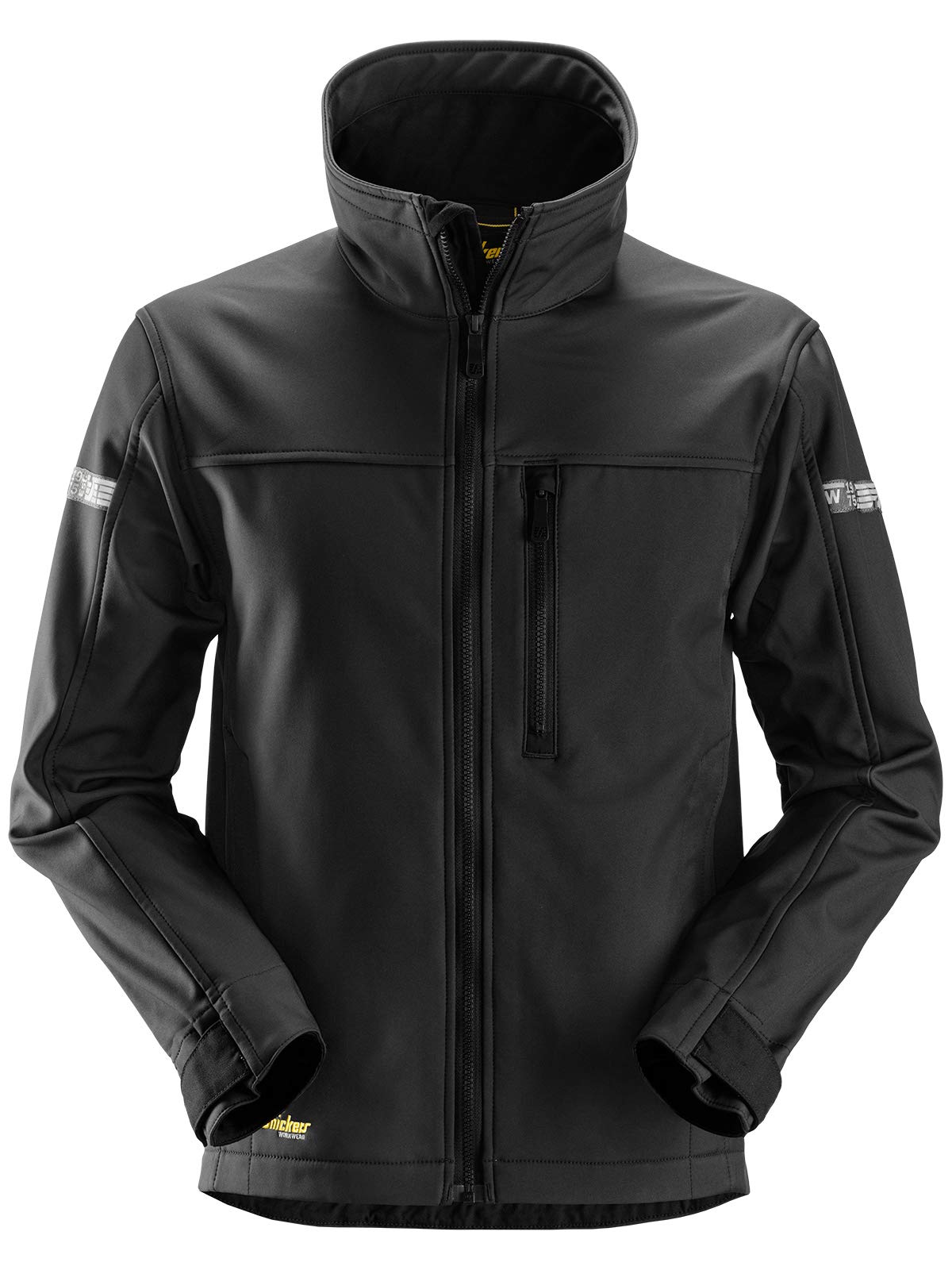 Snickers Workwear Allround Work Softshell, 1 pieza, XL, negro, 1200