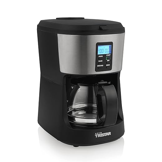 Tristar Cafetera Con Molinillo Cm-1280 - Hasta 6 Tazas - Temporizador