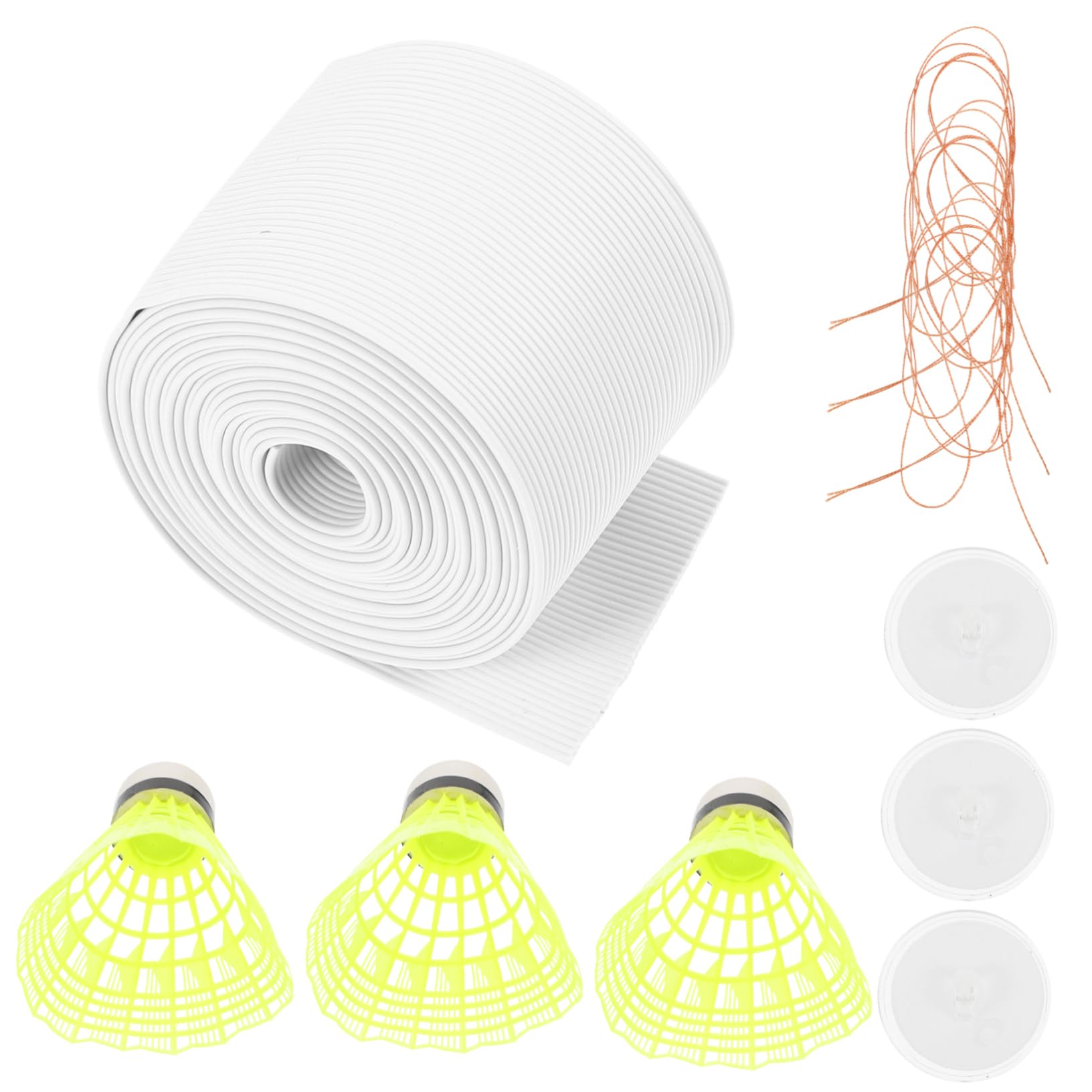 Parliky Design Badminton Trainer Single Player Rebounder Material Safe for Boys and Girls Use