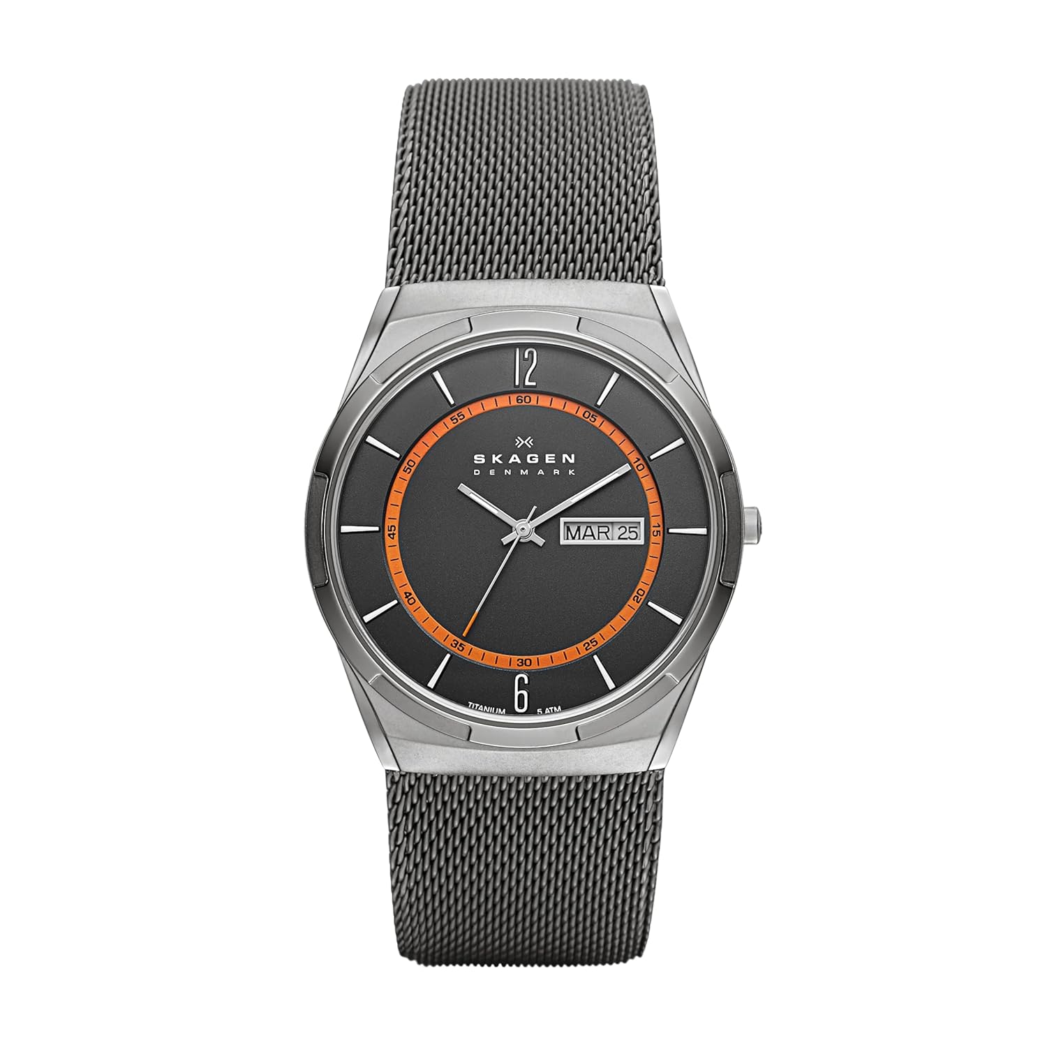 Skagen Mens Melbye Three-Hand Band Watch
