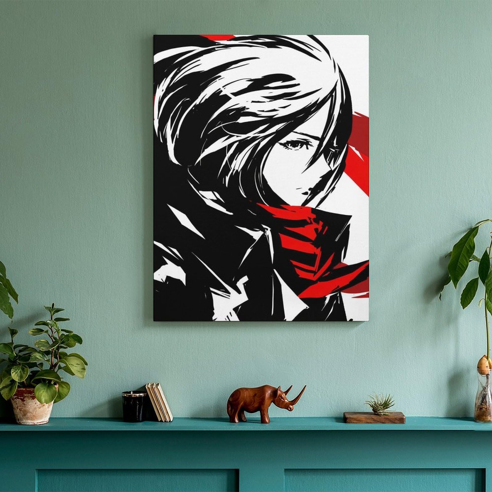 Amazon.co.jp: アートパネル 進撃の巨人 ミカサ・アッカーマン 装飾画