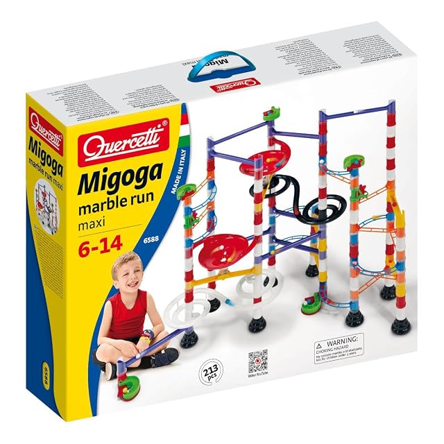 Foto 2 de 5 de Quercetti 6588 - Marble Run, pista para bolas de 224 piezas