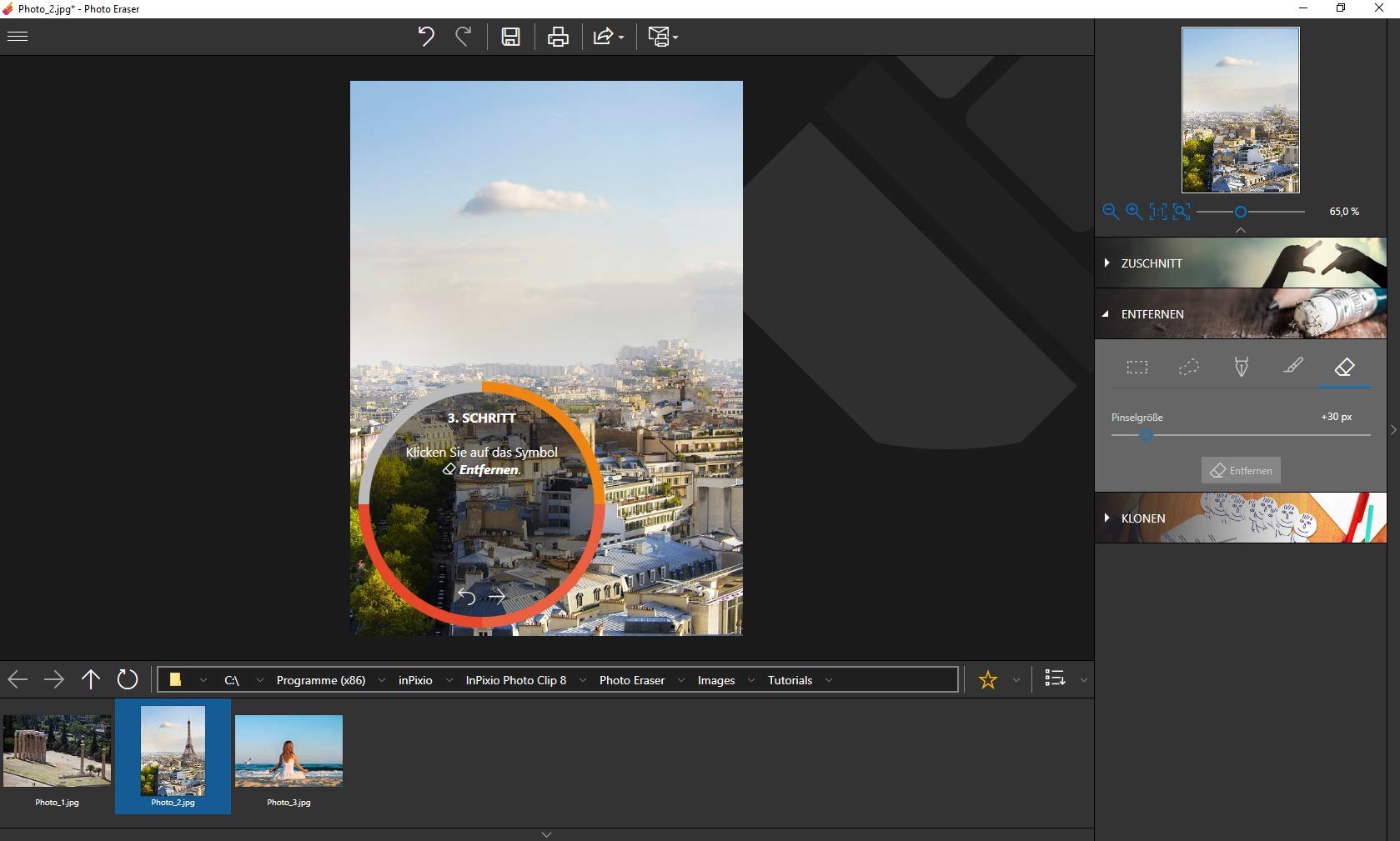Fotos Ausschneiden 4 PRO Objekte Freistellen Bildbearbeitung für Windows 11