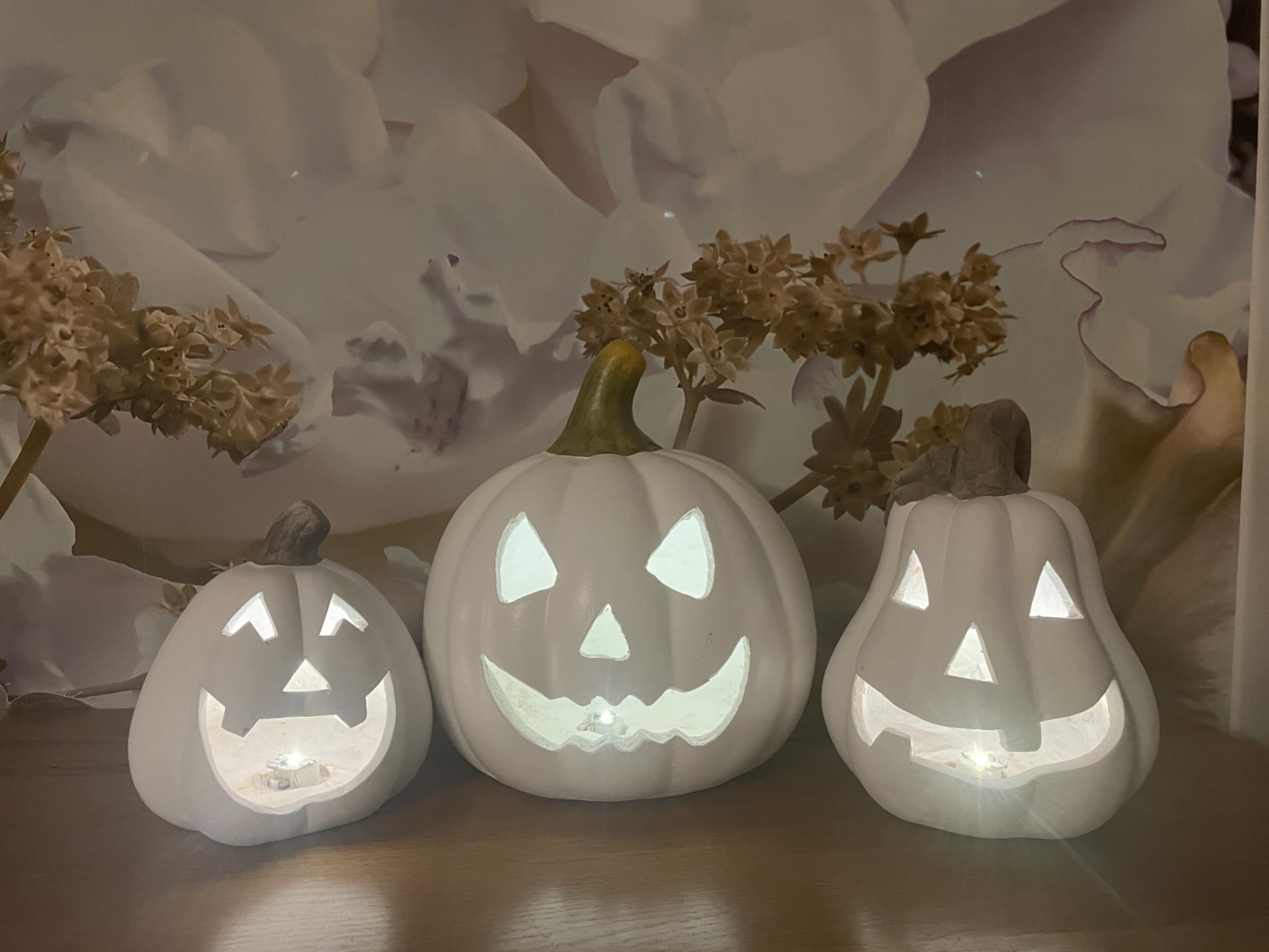 Décoration Halloween Avec Des Feuilles De Citrouille Et D'automne