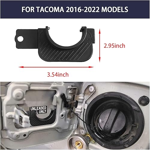 Miniatura 2 de Soporte para tapa de gasolina compatible con Tacoma de 3ª generación 2022 2021 2020 2019 2018 2017 2016 Tacoma de 3ª generación, resistente al