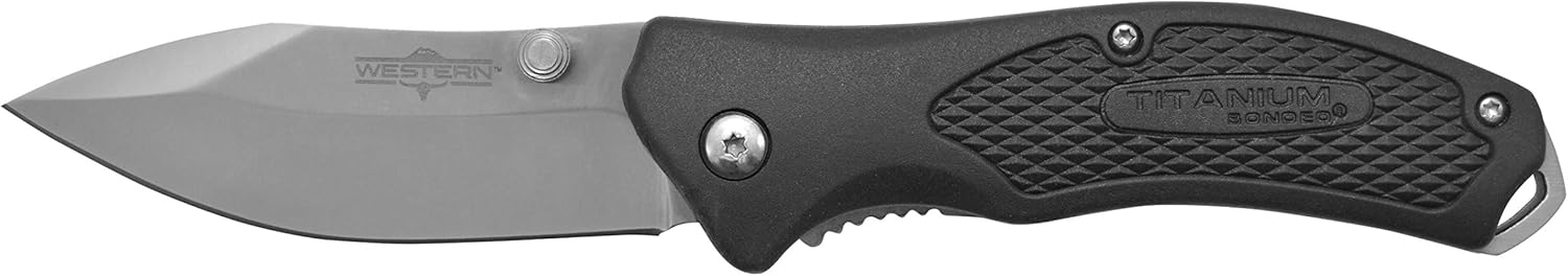 Western BlacTrax Folding Knife