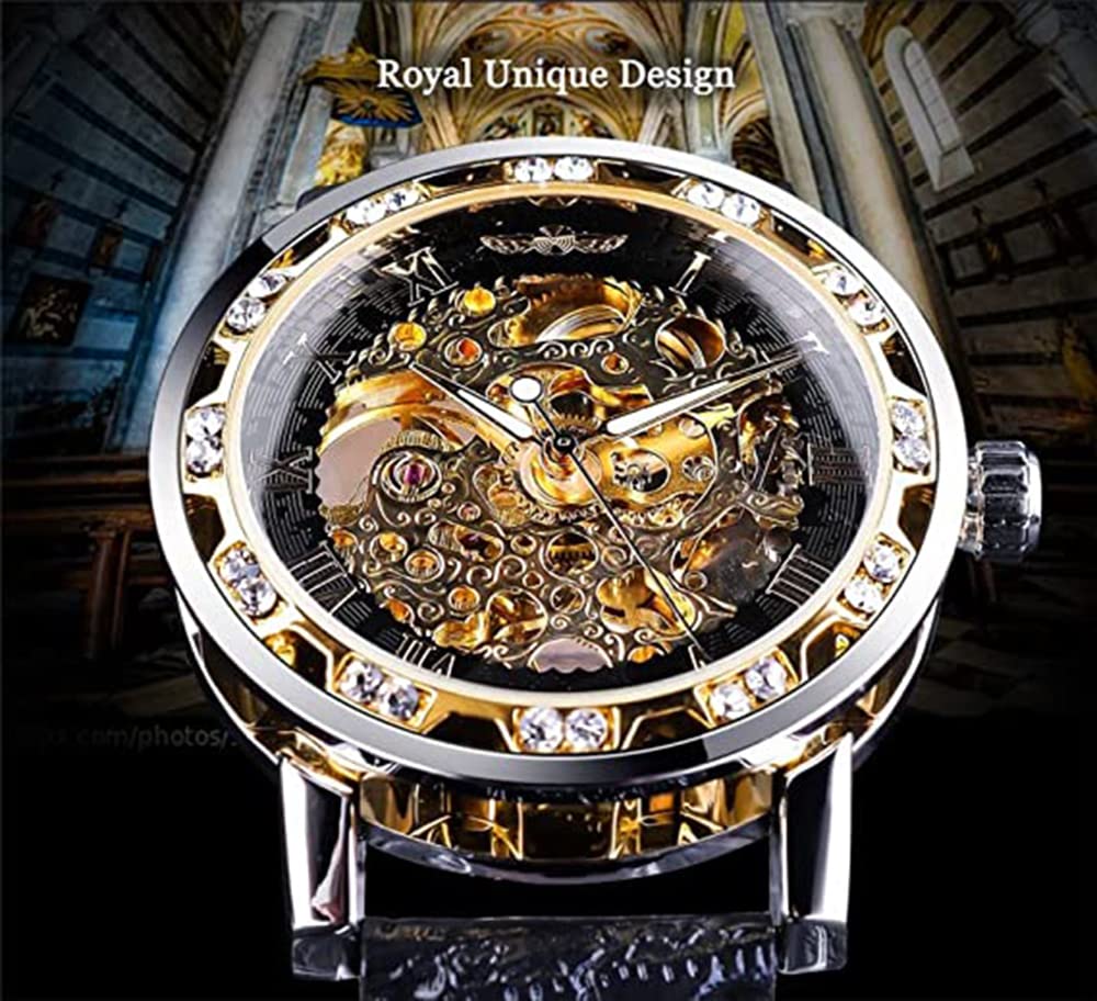 Buy Automatic Mechanical Watches for Men, Retro Manual Mechanical
