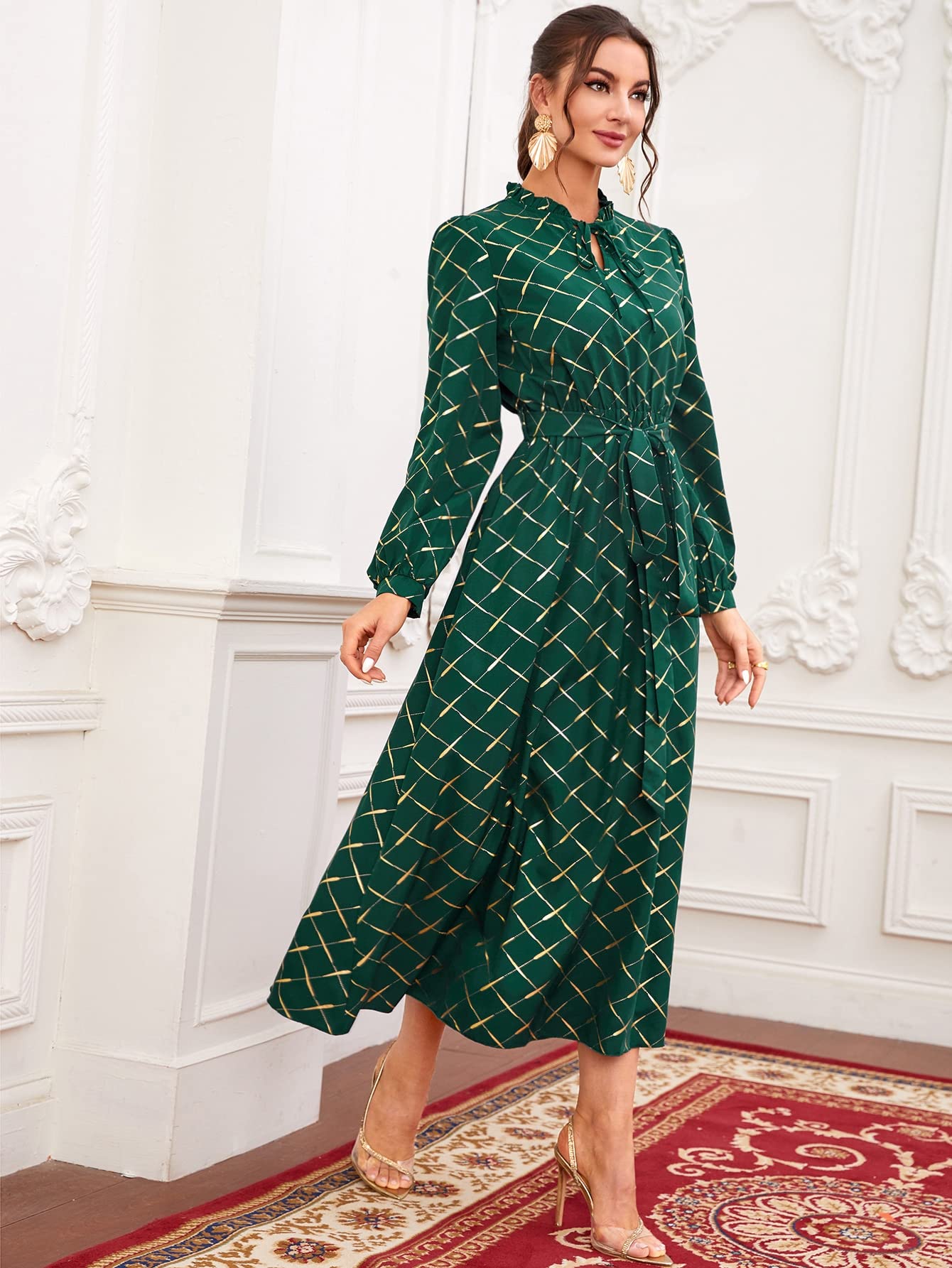 slim fit dress slacks Mac Duggal - Plum Off The Shoulder Tea Length Dress main image 0