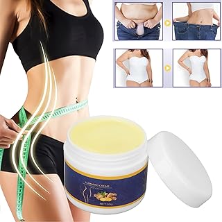 Slimming Cream Fat Burner Ginger Fat Burning Cream Fat Loss Slimming Massage Cream for Arms Abdomen Thighs 30g Anti Cellulite Slimming Cream Gel for Belly Waist and Buttocks Slimming