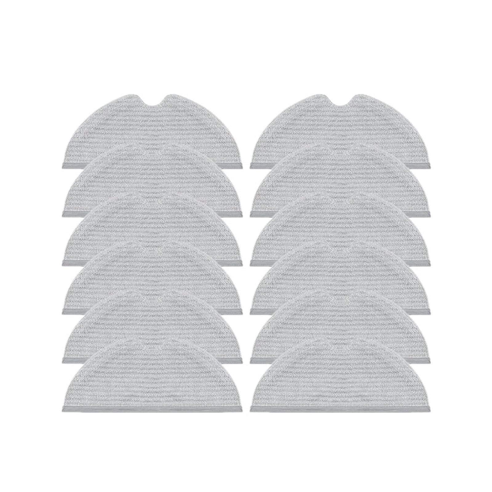 VIXWDRUTY Compatible For Dreame，D9, D9 Max, D9 Pro, L10 Pro, Compatible For Trouver，Robot LDS Vacuum Water Tank Mop Robot Vacuums Accessory Parts(12pcs)