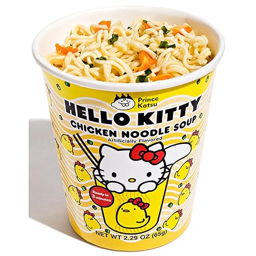 Miniatura 4 de Hello Kitty - Sopa de fideos (2.29oztaza) (sabor a pollo)
