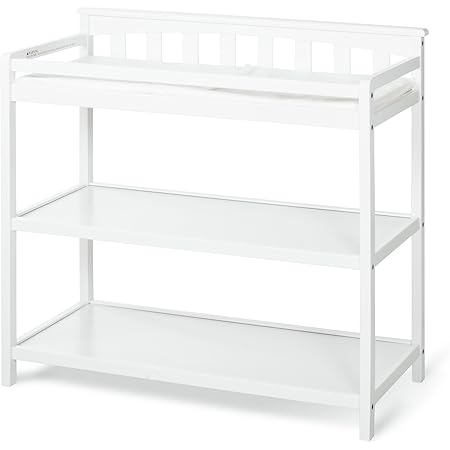 Amazon Com Child Craft Flat Top Dressing Table Matte White Changing Tables Baby