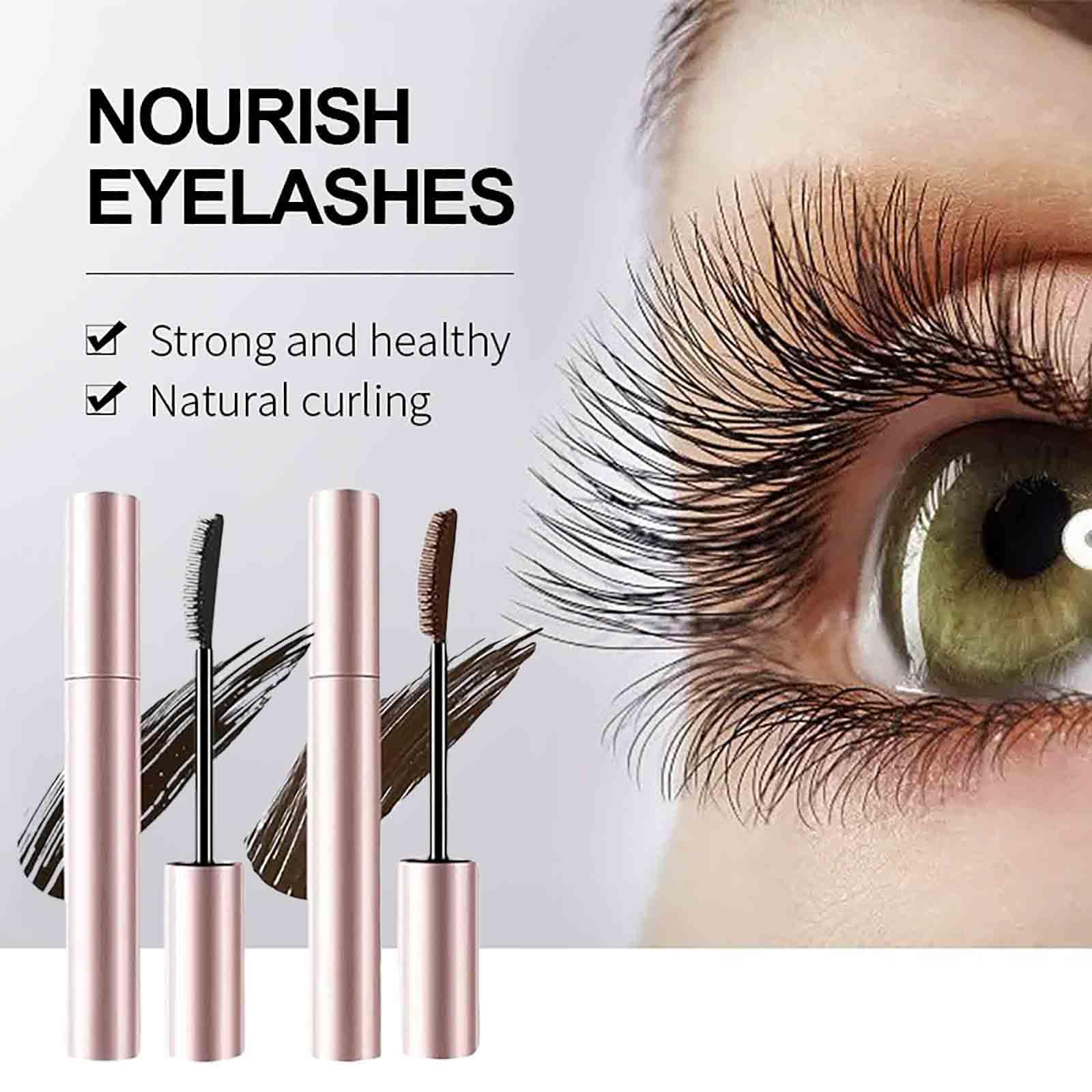Submarine Mascara – Defined Lashes, Black & Brown for Natural, Volumizing & Lengthening Mascara for Smudge-Free, All-Day Wear (2pcs)