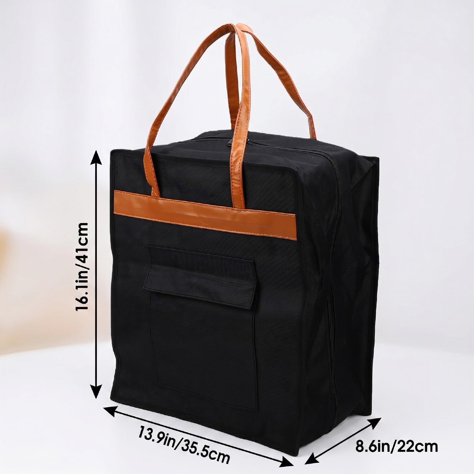 Cryfokt Borsa per Scarpe da Viaggio, Organizer per Scarpe in Tessuto Oxford di Grande capacità con 3 Scomparti Indipendenti per la Palestra di Viaggio a Casa