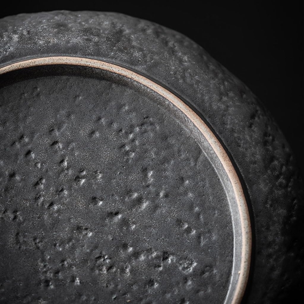 Zestaw do herbaty Gongfu, chiński kreatywny okrągły taca na herbatę, ceramiczna taca na suchą herbatę, mały stolik do herbaty, taca do nauki w domu