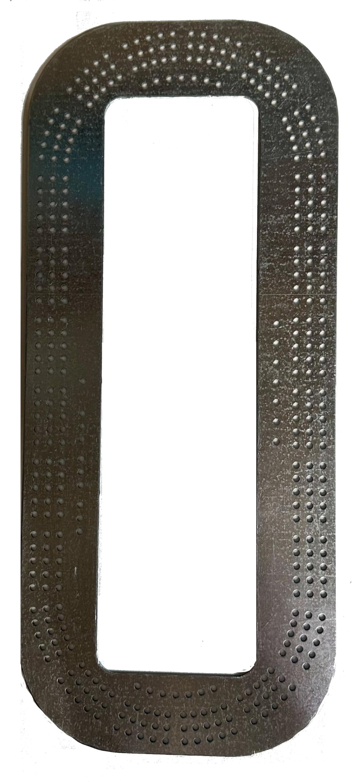 Cribbage Board 3-Lane Oval Steel Template (Woodworking Kit)