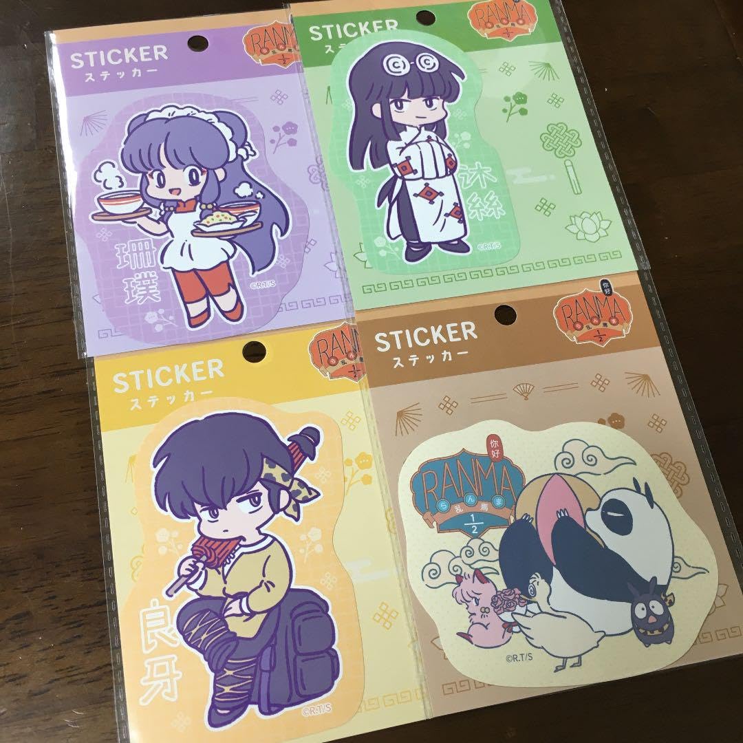 らんま1/2 アクリルマグネット セミコンプ 乱馬あかねシャンプー