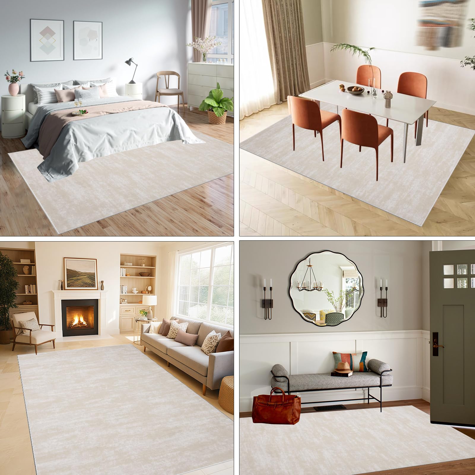 Alfombrilla antideslizante para silla de oficina, 70 x 120 cm, duradera, para suelos duros, juegos y oficina, protector de parquet resistente