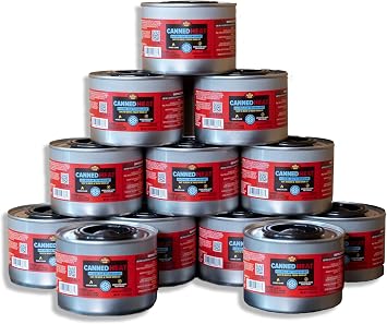 Royal Oak Canned Heat 6-Hour Chafing Fuel, 12 Pack, Comfortable to touch | Easy to open; resealable, non-drip formula ideal for chafing dishes, parties, weddings, and BBQs