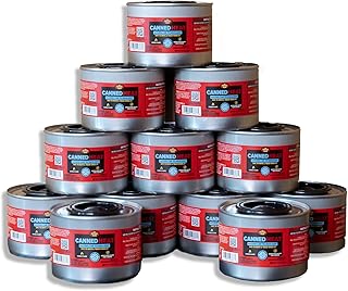 Royal Oak Canned Heat 12 Pack 6 Hour Chafing Fuel, Easy Open, Resealable, Non-Drip, for Food, Burners for Chafing Dishes, Buffet Burners, Parties, Weddings, BBQs